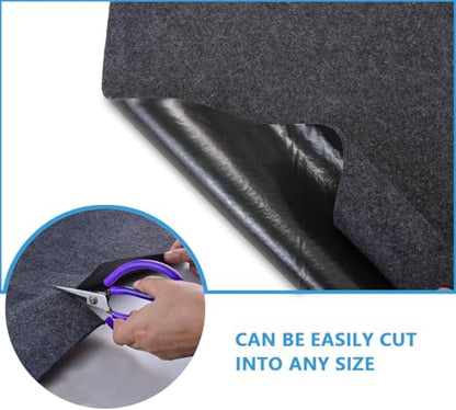 Oil Spill Mat，Garage Floor Mat，36" x 72" Premium Absorbent Oil Pad – Protect Garage Shop Floor Surface，Absorb Materials，Anti-Slip and Waterproof Backing，Car Repair Mat，Washable - size: 36" x 72"