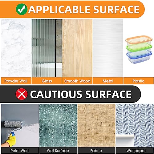 SummerBrite Picture Hanging Strips 80 Strips, Damage Free Removal, Wall Poster Picture Hangers Without Nails, Sticky Hook & Loop Adhesive Strips for Poster/Picture/Home/Office, 40 Pairs/Medium, White - size: Medium 40 Pairs, style: White