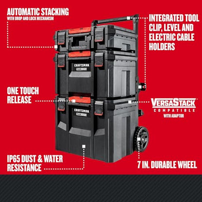 CRAFTSMAN TRADESTACK Rolling Tower (CMST60420)