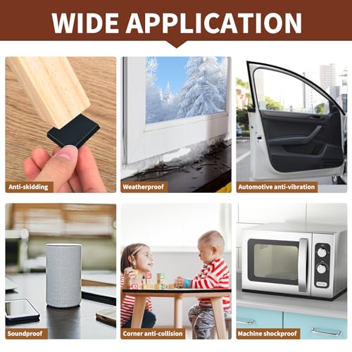 Yotache Weather Stripping (.25) 1/4 Inch Wide X 1/16 Inch Thick (New Adhesive Craft), Thin Foam Seal Gasket Tape for Window, Dashboard, Sliding Door Jamb, 65 Ft Length (2 Strips of 33 Ft Each) - size: 1/4"x1/16"x65 Ft
