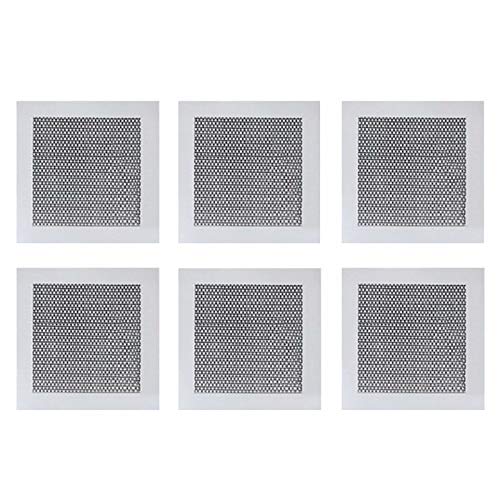 6 Pack 6 Inch Drywall Repair Patch, Aluminum Wall Repair Patch Self Adhesive Fiber Mesh Over Galvanized Plate,Screen Patch Repair for Drywall Plasterboard (6 Inch) - color: 6pc 6inch