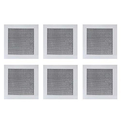 6 Pack 6 Inch Drywall Repair Patch, Aluminum Wall Repair Patch Self Adhesive Fiber Mesh Over Galvanized Plate,Screen Patch Repair for Drywall Plasterboard (6 Inch) - color: 6pc 6inch