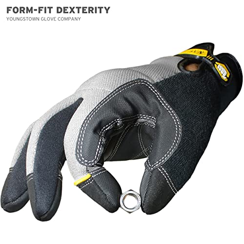Youngstown Glove Company mens safety work gloves, Grey, 2X-Large US - size: XX-Large