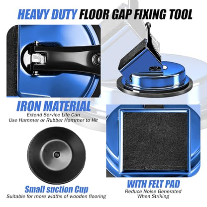 Heavy Duty Floor Gap Fixer Tool (Blue) - color: Blue