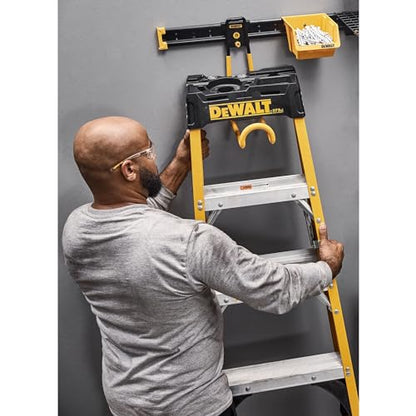 DEWALT Tool Organizer, Ladder Hook, 25lb Capacity, DEWALT Workshop Storage System Compatible (DWST82810) - style: Ladder Hook