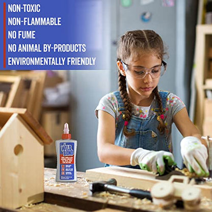 Weldbond Multi-Surface Strong Glue – Fast Drying Glue for Wood, Tile, Ceramic, Pottery, Glass & More – Heavy Duty Adhesive for Mosaic, Crafts, Wood Working & Repairs – 5.4oz (160ml), 1 Pack - size: 1 Pack