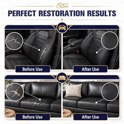Besezx Leather Repair Patch Tape Kit, Self Adhesive Leather Repair for Furniture, Couch, Sofa, Car Seats,Office Chair,Vinyl Repair Kit.3.1inx60in - color: Black, size: 3.1 in x 60 in