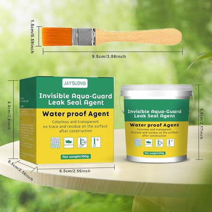 2024 New Invisible Waterproof Agent Set, Upgrade Super Strong Transparent Waterproof Coating Agent, Anti-Leakage Agent Transparent Leakage Protection Glue Repairing Leak Waterproof Adhesive (1)