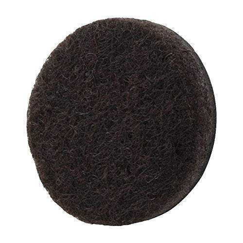 softtouch 1 1/2" Round Heavy Duty Felt Furniture Pads for Hardwood, Brown (24 Pack) - color: Brown, size: 1-1/2 Inch (24 Count), style: Standard Pack