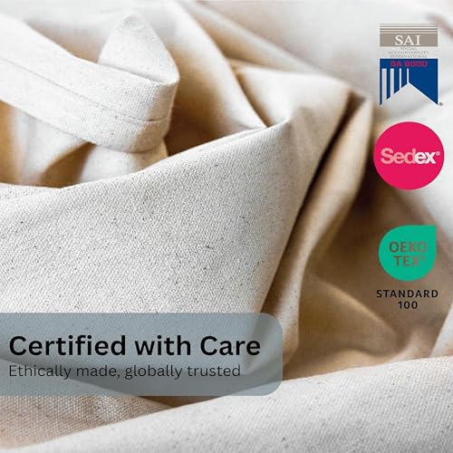 Top Cotton Canvas Drop Cloth 4Pc, Reusable Paint Drop Cloth, 100% Recycled Cotton Canvas Tarp Cover for Painter, Furniture, Floor Protection, All Purpose Painters Dropcloth for Christmas DIY (6x9 FT) - size: Pack of 4 - 6*9 Ft