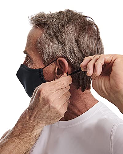 Tommie Copper 2-Pack Community Wear Face Masks - Black - style: Reusable