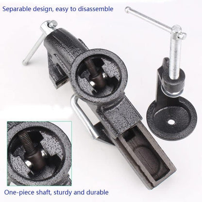 Table Vise Home Vise Clamp-On Vise, 2.5" black - size: 2.5" black