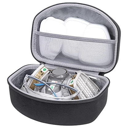 co2CREA Hard Travel Case Replacement for 3M Reusable Face Piece - style: Case for 3m Paint Projector Medium Face Piece