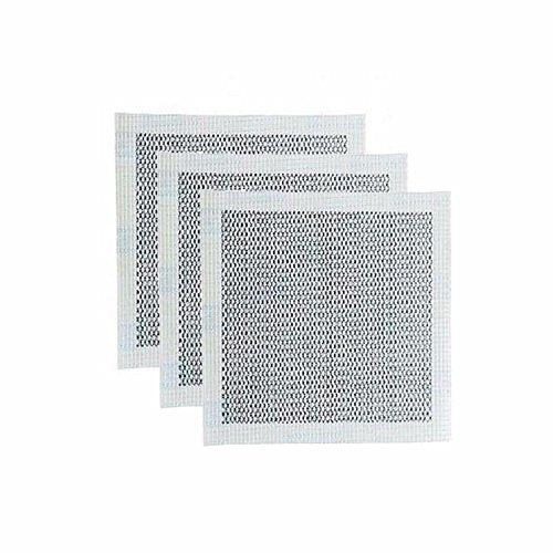 Wideskall® 4" x 4" inch Heavy Duty Self Adhesive Wall Repair Patch for Drywall, Pack of 3 - size: Pack of 3