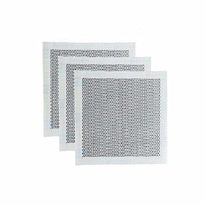 Wideskall® 4" x 4" inch Heavy Duty Self Adhesive Wall Repair Patch for Drywall, Pack of 3 - size: Pack of 3
