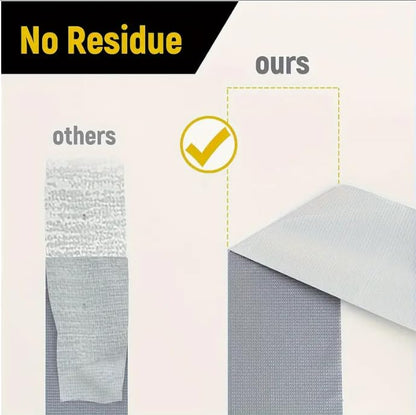 Heavy Duty Cloth Waterproof Tape 2" x50ft, Fiberglass Reinforced for Roofing/Pipes, Butyl Rubber Adhesive - Weatherproof & UV Resistant (Gray) - color: 1 year ash