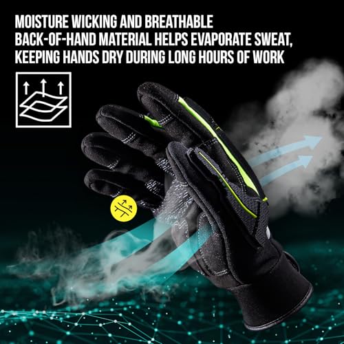 TAILI Needle-Resistant, Puncture-Resistant and Cut-Resistant Gloves - color: Small, Green