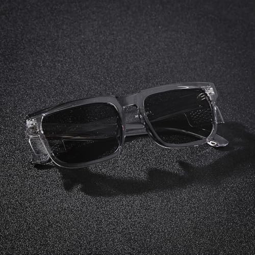 Safety Polycarbonate Polarized Sunglasses for Men and Women UV400 Protection and Includes ANSI Z87 - color: Grey-polarized