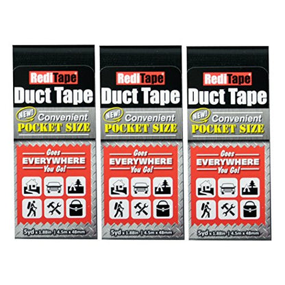10934 Travel, Camping, Photography and Emergencies | Pocket Size, 3-Pack, Black - color: Black