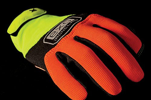 Ironclad EXO2-HZA-03-M EXO Hi-Viz Abrasion Gloves - size: Medium
