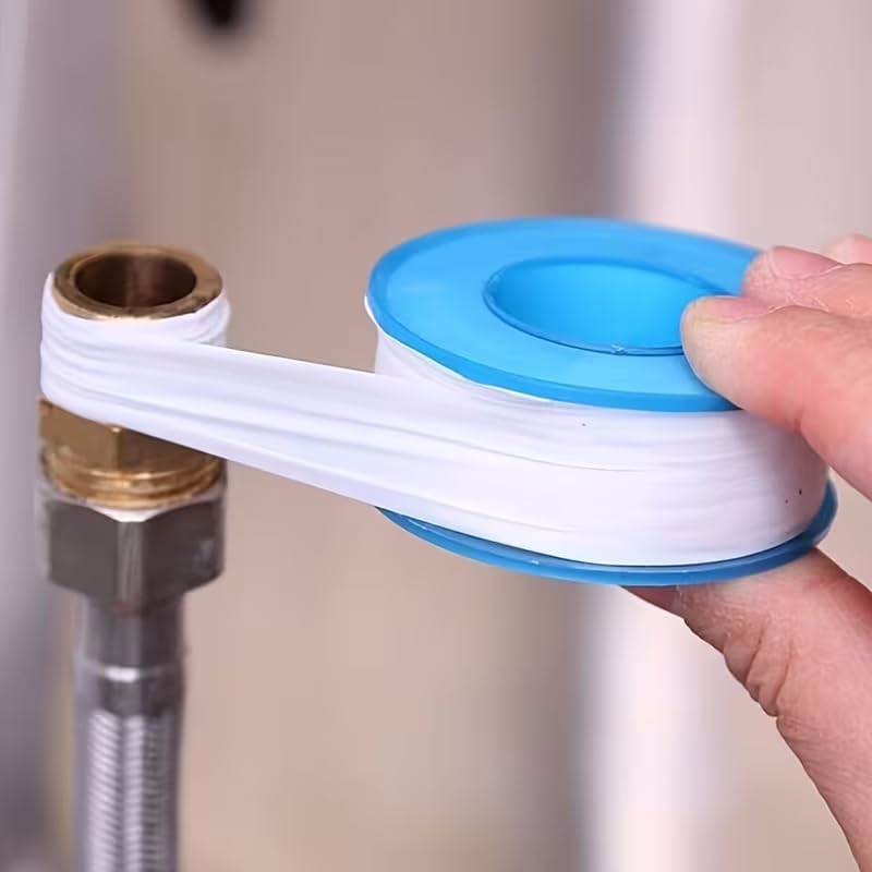 PTFE Tape, Plumbing Tape, Thread Sealing Tape for Shower Heads, White Sealing Tape 3pcs, Blue - color: Blue