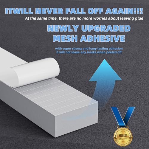 1"×2" EVA Foam Strips with Adhesive Weather Stripping Tape Larger Foam Weather Stripping Strip for Large Gap Insulation (1"×2",13FT,Grey) - color: Gray, size: 13ft (2"×1")
