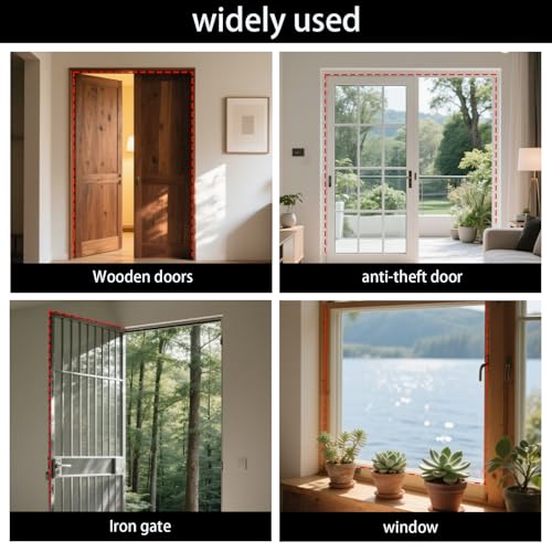 QDiShi Black Rubber D-Shape Weather Stripping Door Seal Strip 0.39x0.23 Inch, Self-Adhesive Soundproofing Gap Draft Stopper for Door Frame, Window, Noise Reduction(20FT) - color: Black