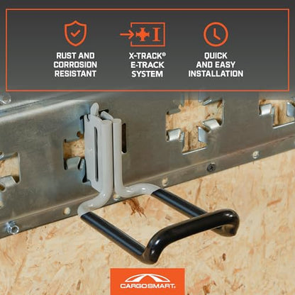 Premium Coated Dual Arm Flat Hook 1 Pk - style: Flat Hook