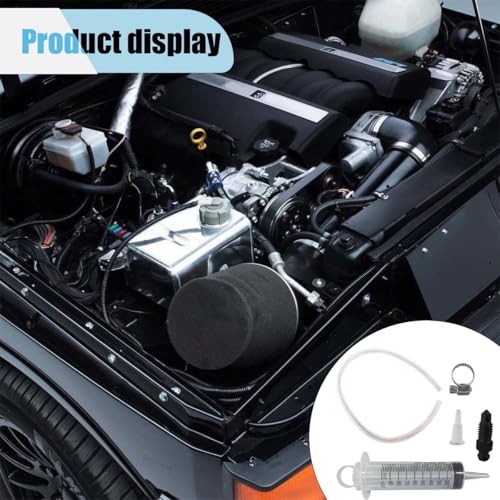 Brake Bleeder Kit, Motorcycle Brake Clutch Bleeder Tool with 100ML Syringe 50cm Hose, Hydraulic Disc Motorbike Scooter Oil Fluid Extractor Brake Bleeding Kit, Universal Brake Fluid Bleeder Kit