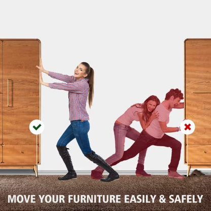Square Furniture Sliders, 16pcs 3 inch Furniture Moving Kits Carpet Slider for Moving Heavy Furniture, Reusable Furniture Movers Sliders - Protect The Carpet Surface, Easily Move Any Items - size: 3inch 16pcs