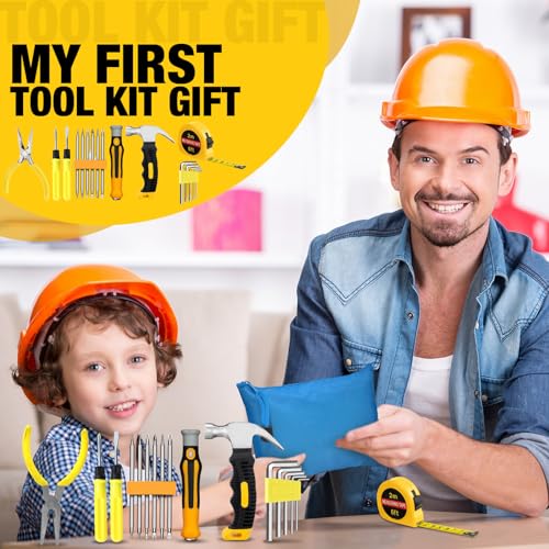 102 Pieces Mini Operation Tool Kit Bulk for Christmas Child Shoebox Gift Small Emergency Compact Tool Set for Beginner, Apartment, Office,DIY Projects, Home Maintenance