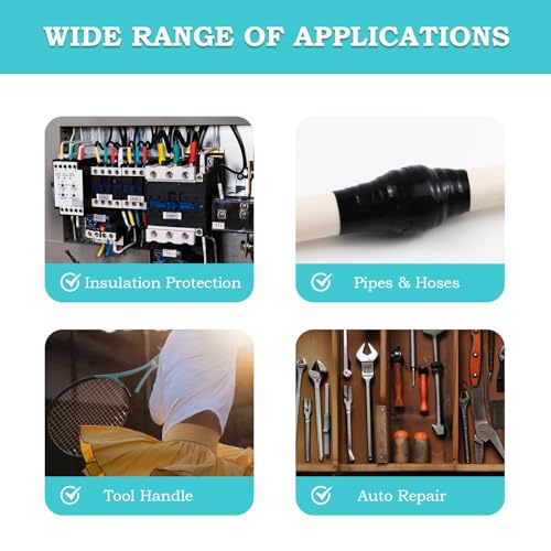 Waterproof Silicone Tape 1 in x 16.5 Ft Extra Strong Waterproof Rubber Leak Proof Sealing Tape Silicone Rubber Self-amalgamating Tapes for Emergency Pipeline Repair Cable Bandage Tool Fixing - size: 1 Roll - 16.5 ft - 31.5 mil Thickness