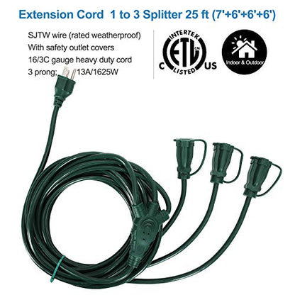 DEWENWILS Outdoor Extension Cord