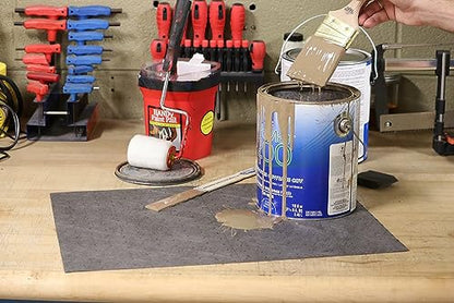 PIG Absorbent Mat Roll for Oil and Other Liquids - 1 Mediumweight Mat Roll - 10" x 25' - Absorbs up to 1.75 Gallons per Roll - PM50572 - size: 10" W x 25' L