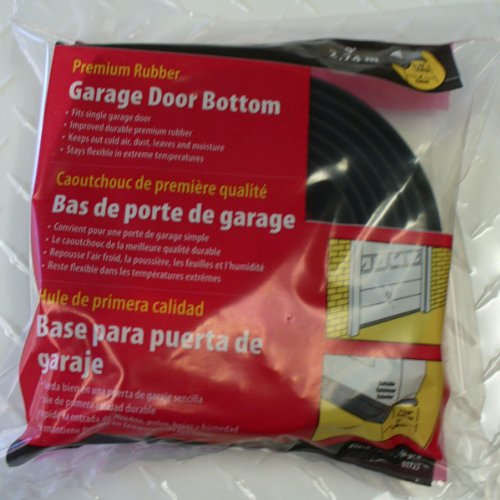 High Quality Garage Door Rubber Bottom Seal - MD Building Products 03723 (Pack of 2) - size: 9 Ft. (Pack of 2)