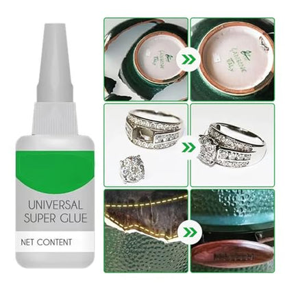 Powerful Universal Glue, Welding High-Strength Oily Glue, Multifunctional Powerful Universal Glues, Fast Repair, Instant Strong Adhesion, for Metal, Wood, Ceramic, Leather, Glass (3Pcs) - color: 3Pcs