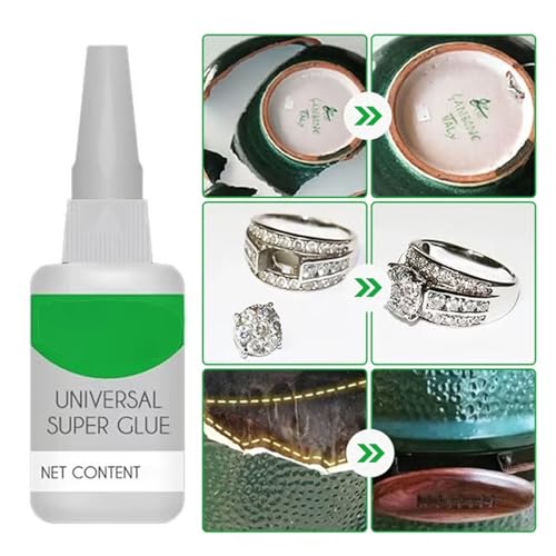 Powerful Universal Glue, Welding High-Strength Oily Glue, Multifunctional Powerful Universal Glues, Fast Repair, Instant Strong Adhesion, for Metal, Wood, Ceramic, Leather, Glass (1Pcs) - color: 1Pcs