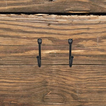 20pcs Heavy Duty Garage Wall Organizer Hooks for Tool and Garden Storage, Black Iron Strong Hanging Hooks for Garage and Outdoor Equipment