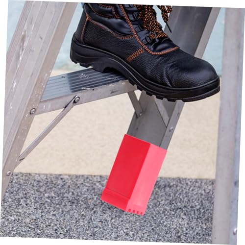 DOITOOL 2pcs Ladder Non-Slip Rubber Feet Covers Anti-Slip Ladder Pads for Safety and Stability Sturdy Foot Protectors for Home and Construction