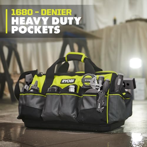 RYOBI 18 in. Medium Tool Bag STS604