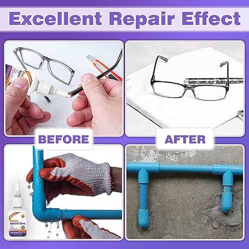 30g Plastic Glue, Instant Super Glue for Plastic, Fast Dry Strong Plastic Adhesive for Acrylic, Model, DIY Crafts, Tube, PVC, Vinyl, ABS, PBT, PS, PA, PC, PM, MA, Nylon - size: 30g*1, style: Plastic Glue