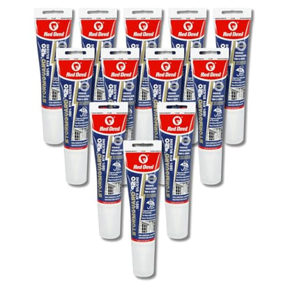 Red Devil 0795 Silicone Ultra 100% RTV Silicone Sealant, 2.8 oz. Tube, Clear, 12 Pack - color: Clear, size: 12 - Pack, style: 2.8 oz.