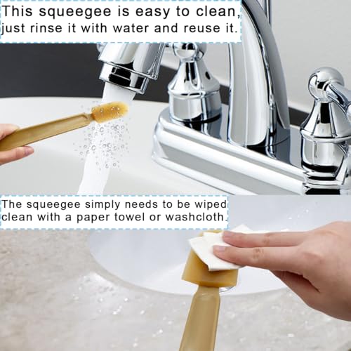 8 PCS Rubber Caulking Spatulas Tool,Rubber Caulk Silicone Sealant Finishing Tool,Spreader Applicator Caulking Finishing Tool Rubber for Floors, Tiles, Walls, Bathrooms, Kitchens 4 Size