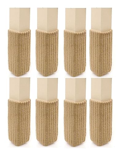 Furniture Sock Floor Protectors, The Original Furniture Sock (tan, x-Small) Chair Leg Hardwood Floor Protection - color: Tan, size: X-Small