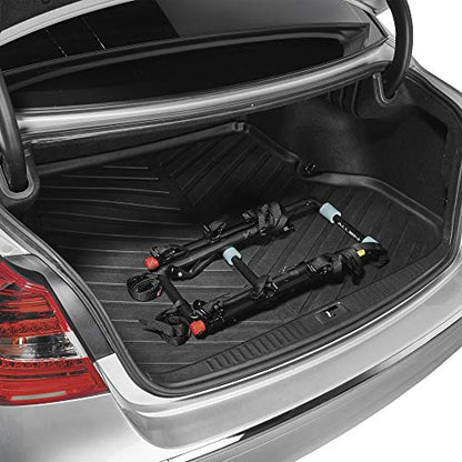 Allen Sports Deluxe Trunk Mount 3-Bike Carrier, Model 103DN-R, Black - color: Red/ Black, size: 3-bike, style: Bike Rack