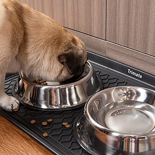 All Weather Boot Tray, 2 Pack Water Resistant Plastic, Multi-Purpose for Shoes, Pet Feeding Trays, Garden-Mudroom Entryway, Garage, Indoor or Outdoor - Medium, 24"x16" - (Black) - style: 2 pack - 24 x 16