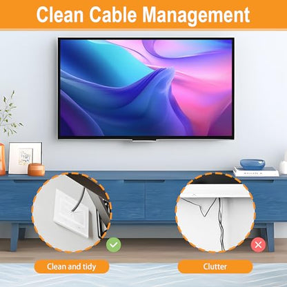 2 Gang Wall Plate White 2 Pack, Silicone Cable Pass Through Wall Plate for Power Cable, Audio Video and Ethernet Cable, Speaker Wire Management - color: 2 Gang Wall Plate, White, 2 Pack