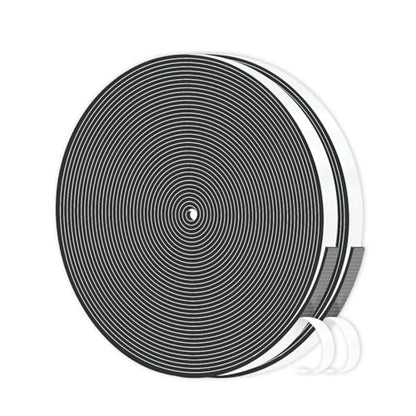 Weather Stripping,Weather Stripping for Door,Strong Adhesive, Lightproof, Soundproof Foam,Door Seal Strip for Door Frame,Window Frame,Sliding Door (Black,1/2 in x 1/16 in x 66Ft) - size: 1/2 In x 1/16 In x 66Ft