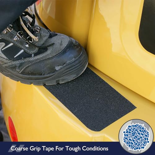 Heskins LLC Black Standard Anti Slip Tape Cut Piece 42''x42'' Sheet