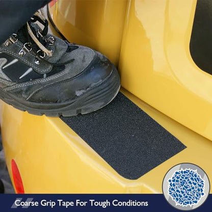 Heskins LLC Black Standard Anti Slip Tape Cut Piece 42''x42'' Sheet